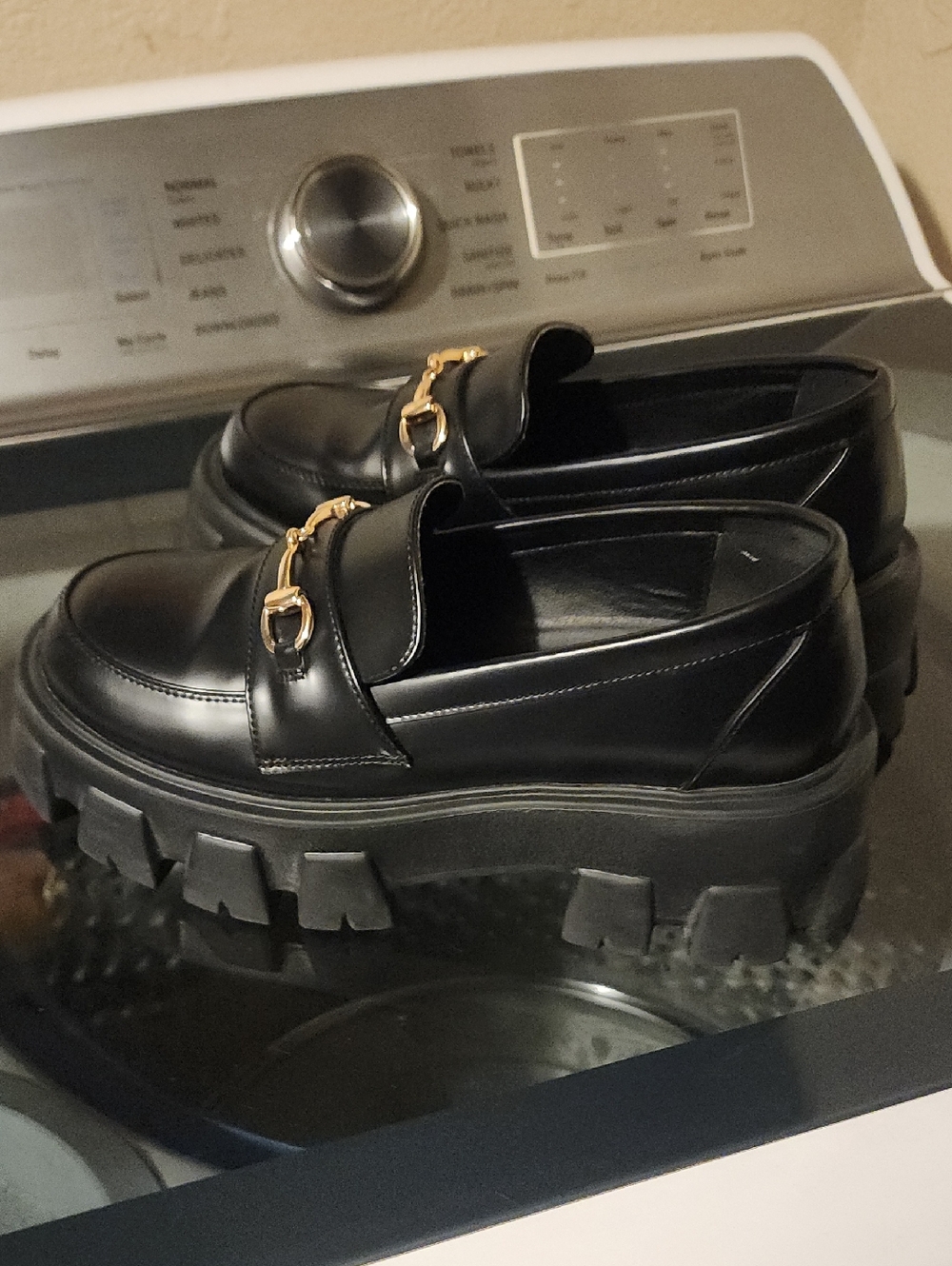 Princess Polly Platform Loafers 7 Used - Picture 4 of 9